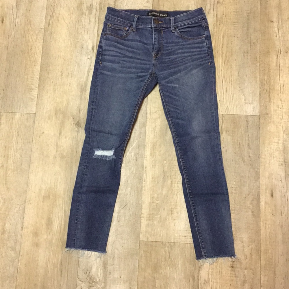 Express Legging Ankle Mid Rise Size 8